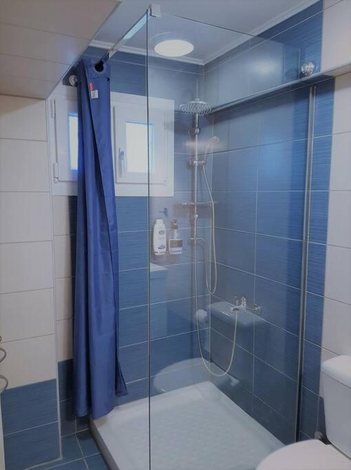 Blue Flag Award Winning Ormos Lo Beach: Home 1 Vrontádos Esterno foto
